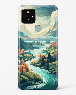 Alpine Mountain Charm [BREATHE] Hard Case Phone Cover-(Google)