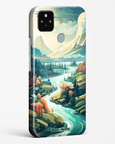 Alpine Mountain Charm [BREATHE] Hard Case Phone Cover-(Google)