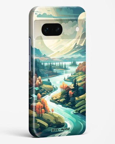 Alpine Mountain Charm [BREATHE] Hard Case Phone Cover-(Google)