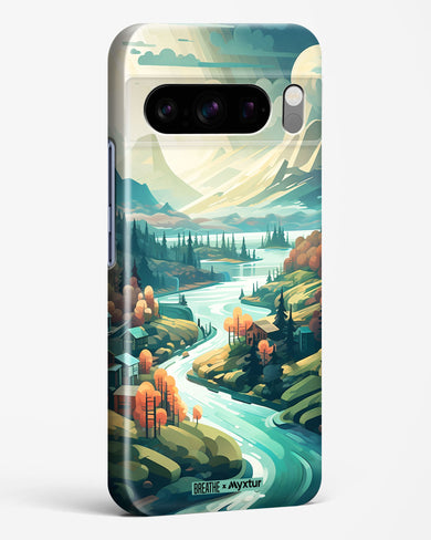 Alpine Mountain Charm [BREATHE] Hard Case Phone Cover-(Google)