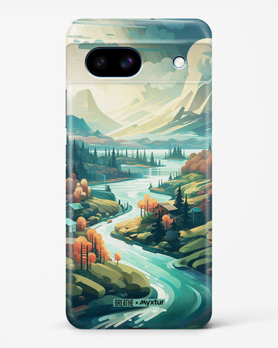 Alpine Mountain Charm [BREATHE] Hard Case Phone Cover (Google)