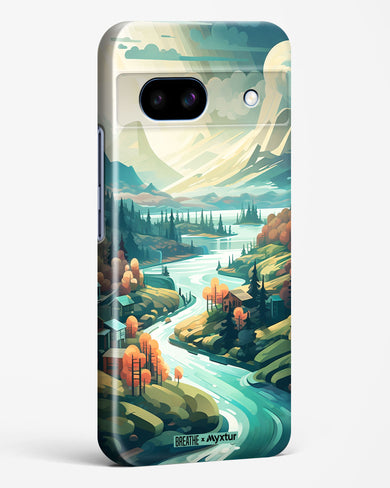 Alpine Mountain Charm [BREATHE] Hard Case Phone Cover (Google)