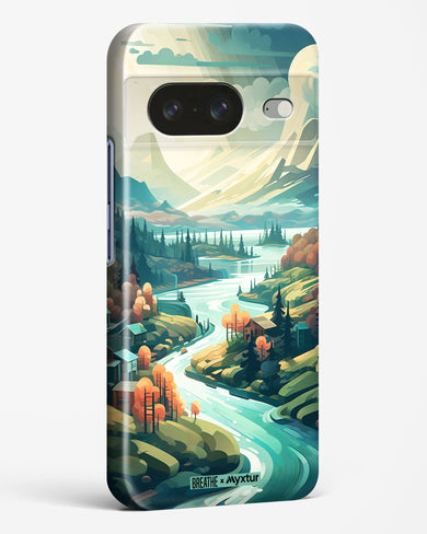 Alpine Mountain Charm [BREATHE] Hard Case Phone Cover-(Google)