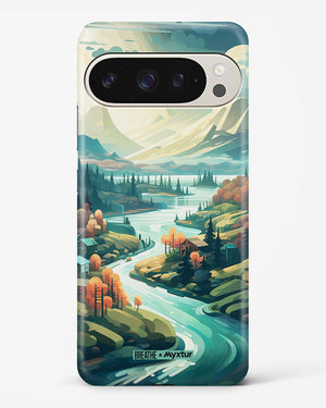 Alpine Mountain Charm [BREATHE] Hard Case Phone Cover (Google)