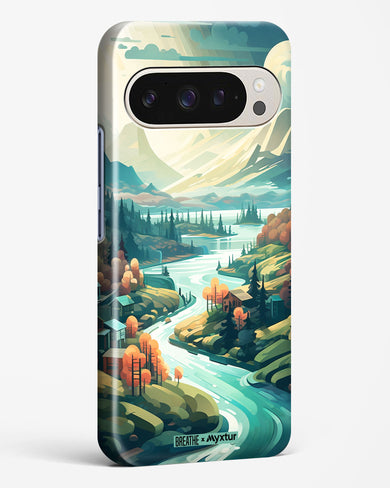 Alpine Mountain Charm [BREATHE] Hard Case Phone Cover (Google)