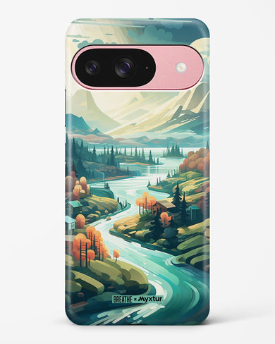 Alpine Mountain Charm [BREATHE] Hard Case Phone Cover (Google)