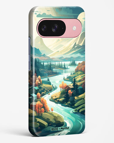 Alpine Mountain Charm [BREATHE] Hard Case Phone Cover (Google)