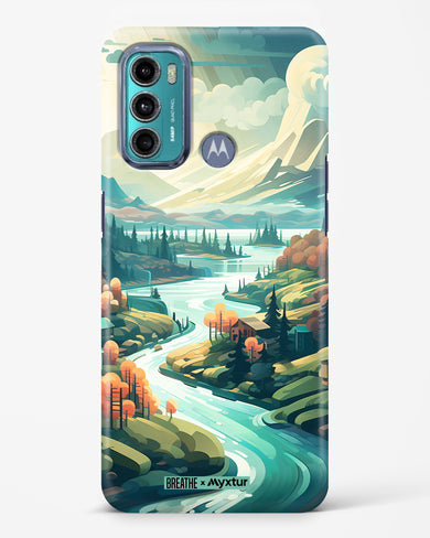 Alpine Mountain Charm [BREATHE] Hard Case Phone Cover (Motorola)