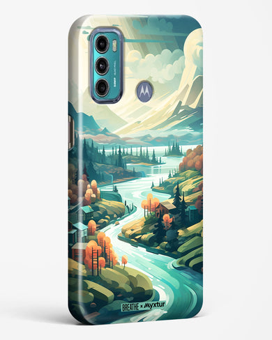Alpine Mountain Charm [BREATHE] Hard Case Phone Cover (Motorola)