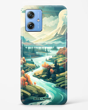 Alpine Mountain Charm [BREATHE] Hard Case Phone Cover (Motorola)