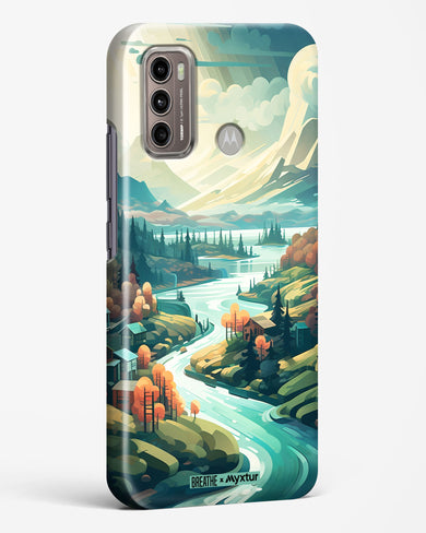 Alpine Mountain Charm [BREATHE] Hard Case Phone Cover (Motorola)