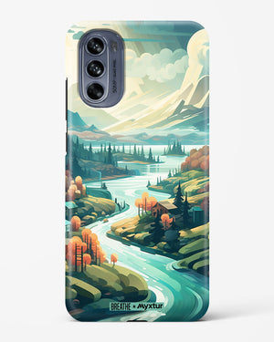 Alpine Mountain Charm [BREATHE] Hard Case Phone Cover (Motorola)
