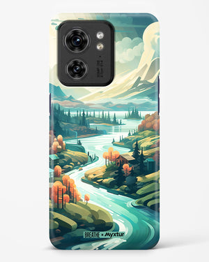 Alpine Mountain Charm [BREATHE] Hard Case Phone Cover (Motorola)