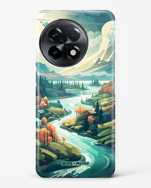 Alpine Mountain Charm [BREATHE] Hard Case Phone Cover (OnePlus)