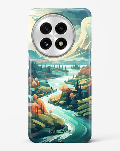 Alpine Mountain Charm [BREATHE] Hard Case Phone Cover (OnePlus)