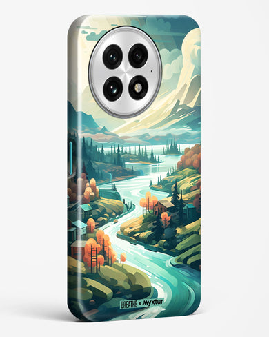 Alpine Mountain Charm [BREATHE] Hard Case Phone Cover (OnePlus)