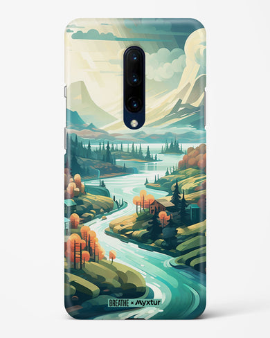 Alpine Mountain Charm [BREATHE] Hard Case Phone Cover-(OnePlus)