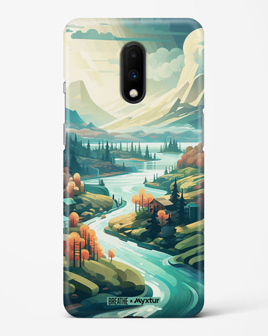 Alpine Mountain Charm [BREATHE] Hard Case Phone Cover-(OnePlus)