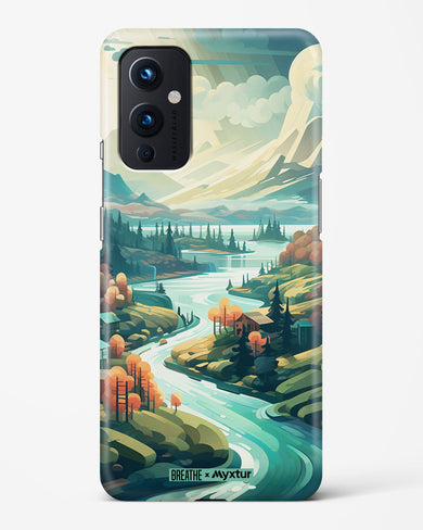 Alpine Mountain Charm [BREATHE] Hard Case Phone Cover-(OnePlus)