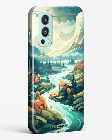 Alpine Mountain Charm [BREATHE] Hard Case Phone Cover (OnePlus)