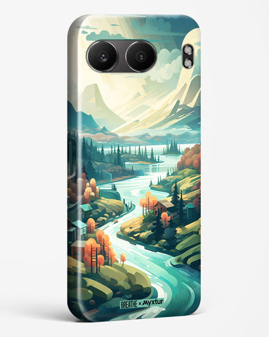 Alpine Mountain Charm [BREATHE] Hard Case Phone Cover (OnePlus)