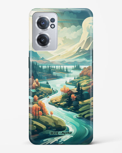 Alpine Mountain Charm [BREATHE] Hard Case Phone Cover (OnePlus)