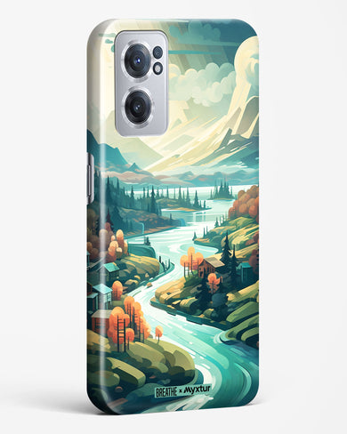 Alpine Mountain Charm [BREATHE] Hard Case Phone Cover (OnePlus)