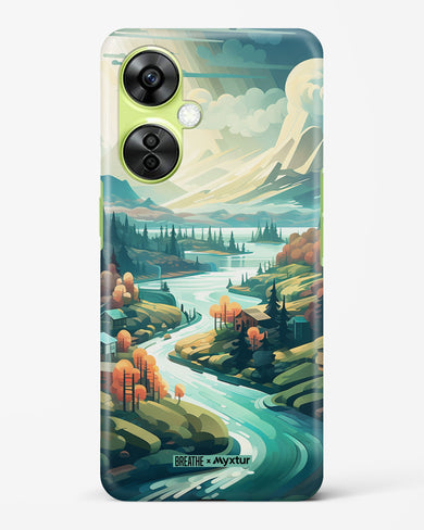 Alpine Mountain Charm [BREATHE] Hard Case Phone Cover-(OnePlus)