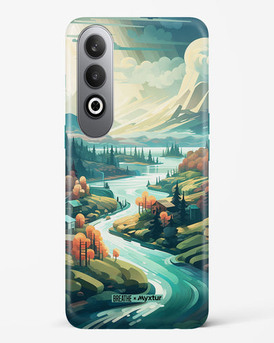 Alpine Mountain Charm [BREATHE] Hard Case Phone Cover (OnePlus)