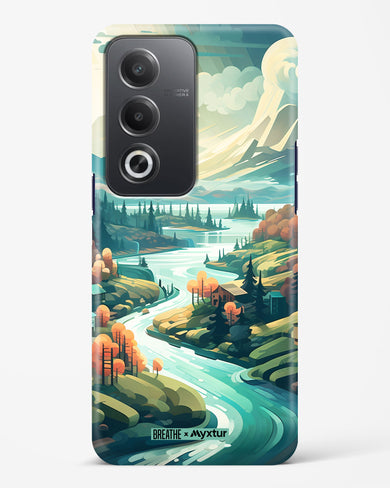Alpine Mountain Charm [BREATHE] Hard Case Phone Cover (Oppo)