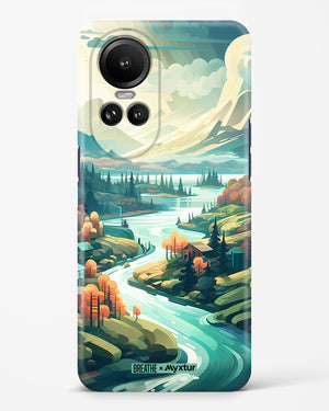 Alpine Mountain Charm [BREATHE] Hard Case Phone Cover (Oppo)