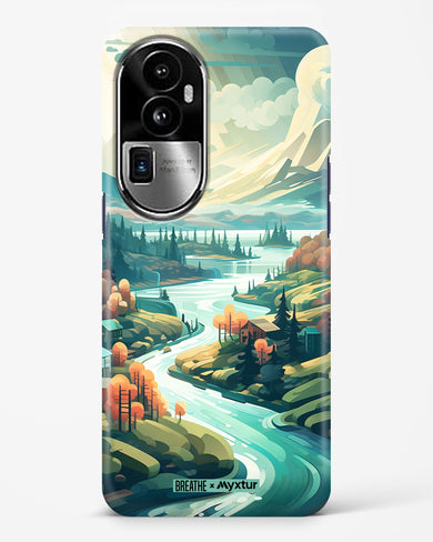 Alpine Mountain Charm [BREATHE] Hard Case Phone Cover (Oppo)