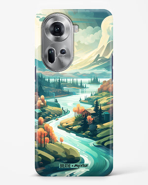 Alpine Mountain Charm [BREATHE] Hard Case Phone Cover (Oppo)