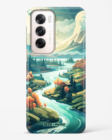 Alpine Mountain Charm [BREATHE] Hard Case Phone Cover (Oppo)