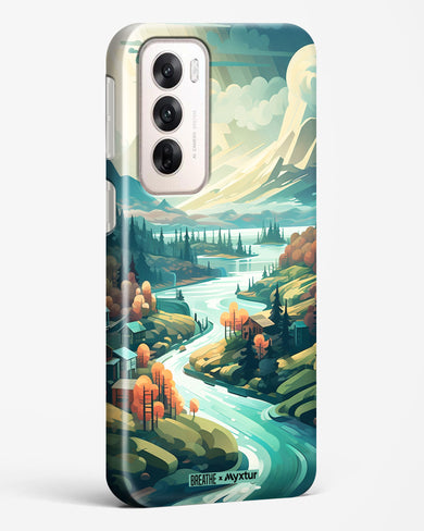 Alpine Mountain Charm [BREATHE] Hard Case Phone Cover (Oppo)