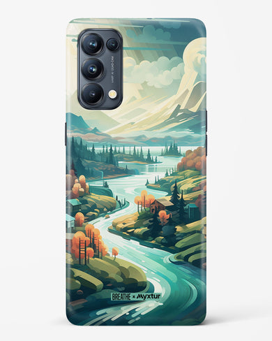 Alpine Mountain Charm [BREATHE] Hard Case Phone Cover-(Oppo)