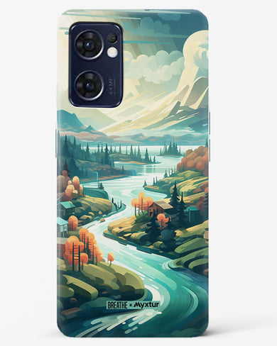 Alpine Mountain Charm [BREATHE] Hard Case Phone Cover (Oppo)