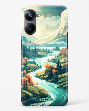 Alpine Mountain Charm [BREATHE] Hard Case Phone Cover (Realme)
