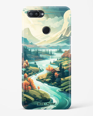 Alpine Mountain Charm [BREATHE] Hard Case Phone Cover (Realme)