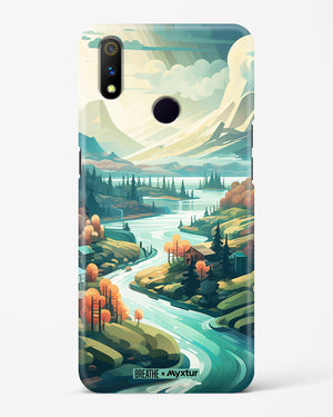 Alpine Mountain Charm [BREATHE] Hard Case Phone Cover (Realme)