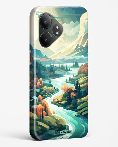 Alpine Mountain Charm [BREATHE] Hard Case Phone Cover (Realme)