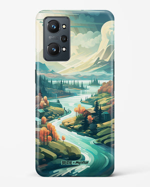 Alpine Mountain Charm [BREATHE] Hard Case Phone Cover (Realme)