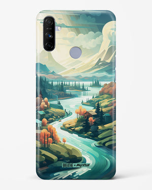 Alpine Mountain Charm [BREATHE] Hard Case Phone Cover (Realme)