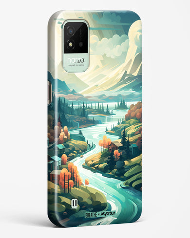 Alpine Mountain Charm [BREATHE] Hard Case Phone Cover (Realme)