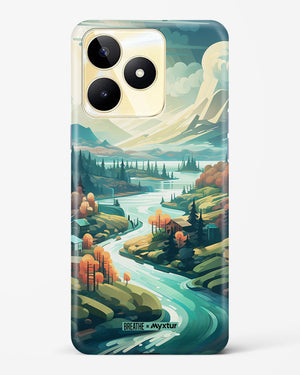 Alpine Mountain Charm [BREATHE] Hard Case Phone Cover (Realme)