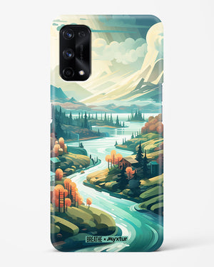 Alpine Mountain Charm [BREATHE] Hard Case Phone Cover (Realme)