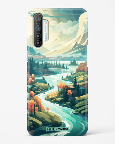 Alpine Mountain Charm [BREATHE] Hard Case Phone Cover (Realme)