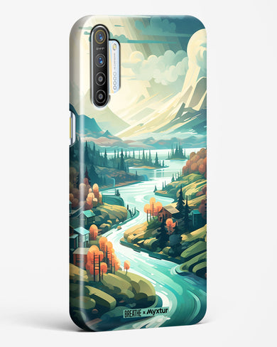 Alpine Mountain Charm [BREATHE] Hard Case Phone Cover (Realme)