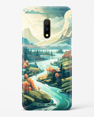 Alpine Mountain Charm [BREATHE] Hard Case Phone Cover (Realme)