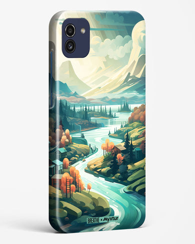 Alpine Mountain Charm [BREATHE] Hard Case Phone Cover-(Samsung)